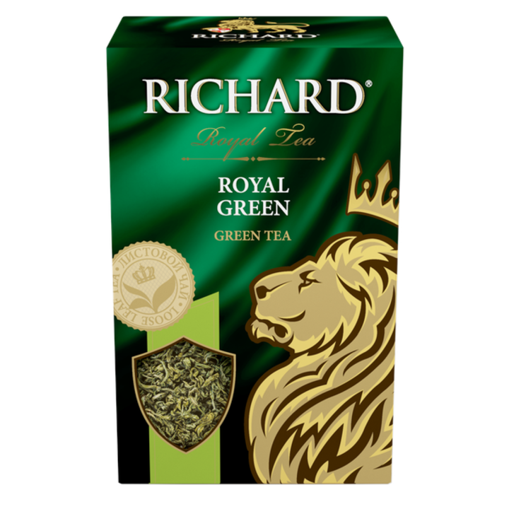 Royal Green зелен чай, фибри, 90гр