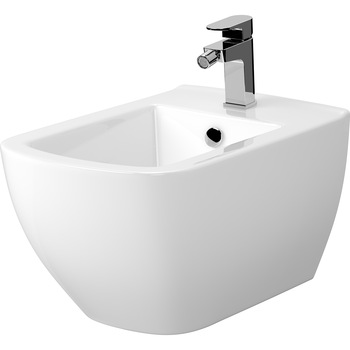 Bideu suspendat Cersanit Virgo K118-001, cu fixare ascunsa, 55.5x31.5x36cm, Alb Bideu suspendat Cersanit Virgo K118-001, cu fixare ascunsa, 55.5x31.5x36cm, Alb