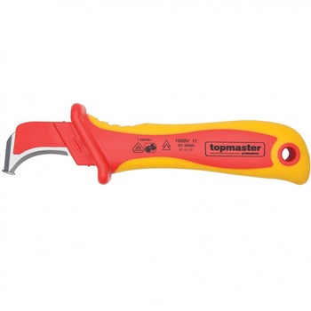 Cutit electricieni pentru dezizolat cabluri Topmaster 190 mm, VDE 1000 V Cutit electricieni pentru dezizolat cabluri Topmaster 190 mm, VDE 1000 V
