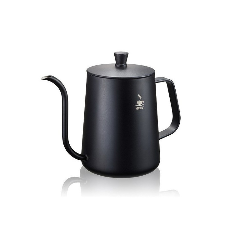 Чайник Gefu Cinero, неръждаема стомана, черен, 0.4л