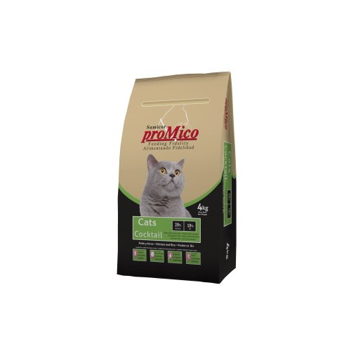 Hrana uscata pentru pisici, Promico Cocktail, adult, carne de pui, 4kg