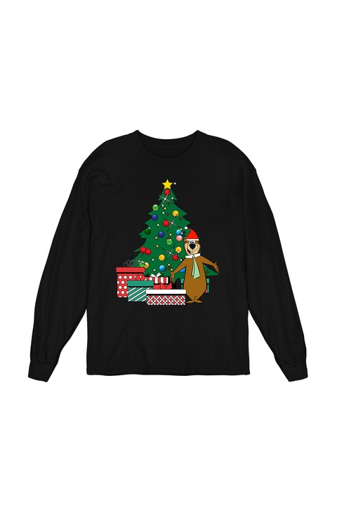 Bluza Femei Craciun Disney, Yogi, negru,
