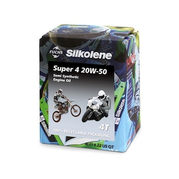 Ulei motor Silkolene Super 4 20W50 4L Cube Ulei motor Silkolene Super 4 20W50 4L Cube