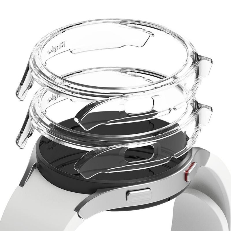 Set 2 carcase Ringke Slim compatibil cu Samsung Galaxy Watch 4 (40mm) Transparent