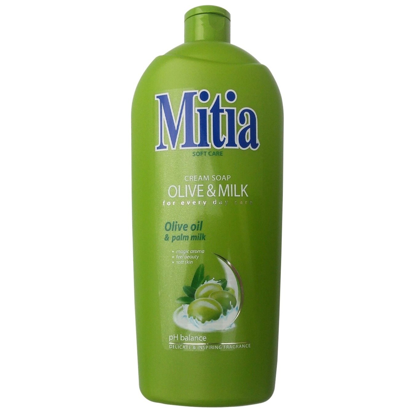 Sapun lichid crema rezerva Mitia Olive&Milk 1l