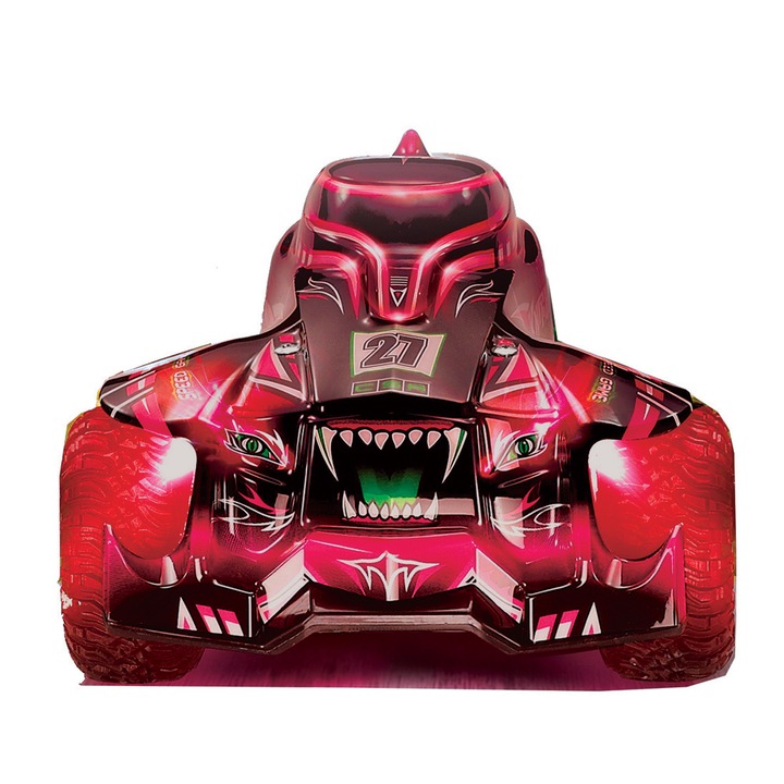 Masinuta Cobo Wild Beast, Chippo, Cu radiocomanda, 1:14, 20 km/h, Lumina din interior, 43 cm, Rosu