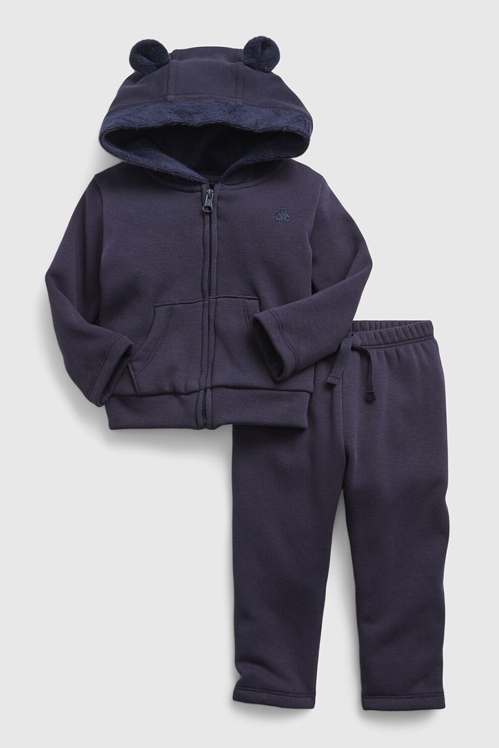 GAP, Set de hanorac cu pantaloni sport, Bleumarin