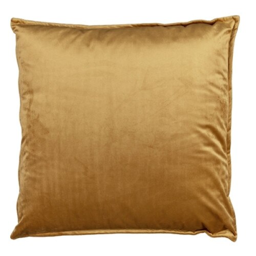 Perna de decor Fascino Velluto, Fazzini Home 50x50, culoarea mustar