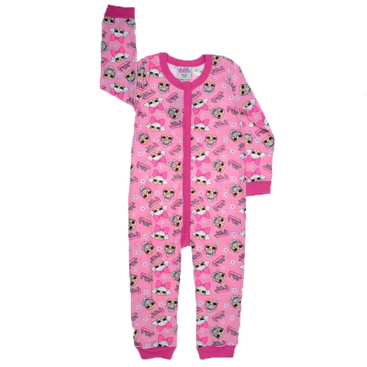 Onesie pizsama lányoknak E Plus M LOL 814605, rózsaszín 98-104 CM