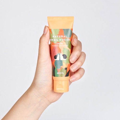 Crema cu extract de secretie de melc skin79 Natural Snail Mucus Cream - theMakeupShop