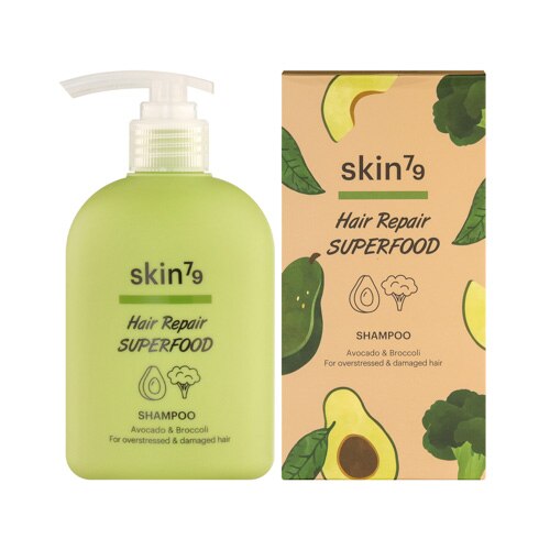 Set Sampon de par, Skin79, Avocado & Broccoli, 3 bucati, 230ml
