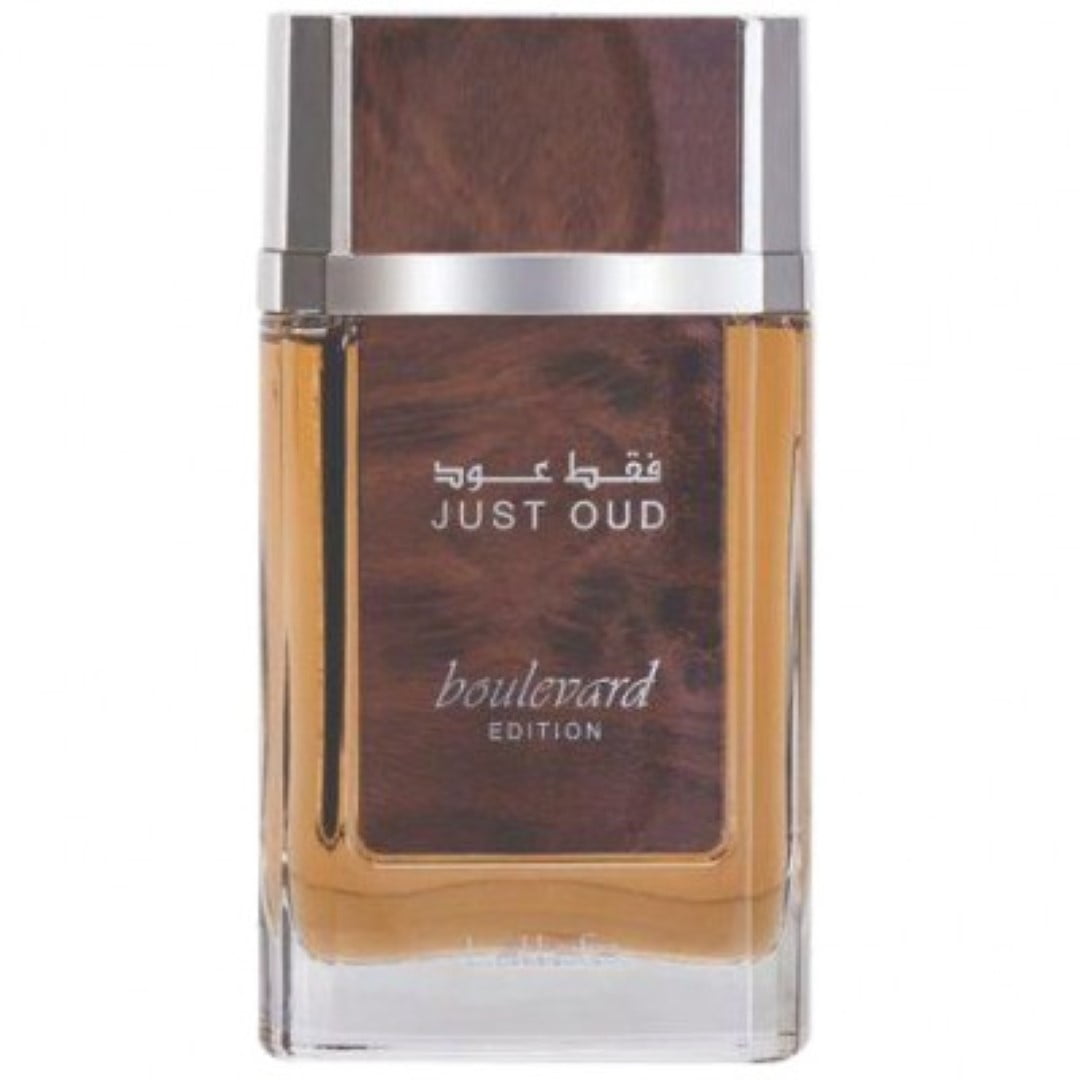Apa de parfum LATTAFA PERFUMES Just Oud Boulevard, Unisex, 100ml