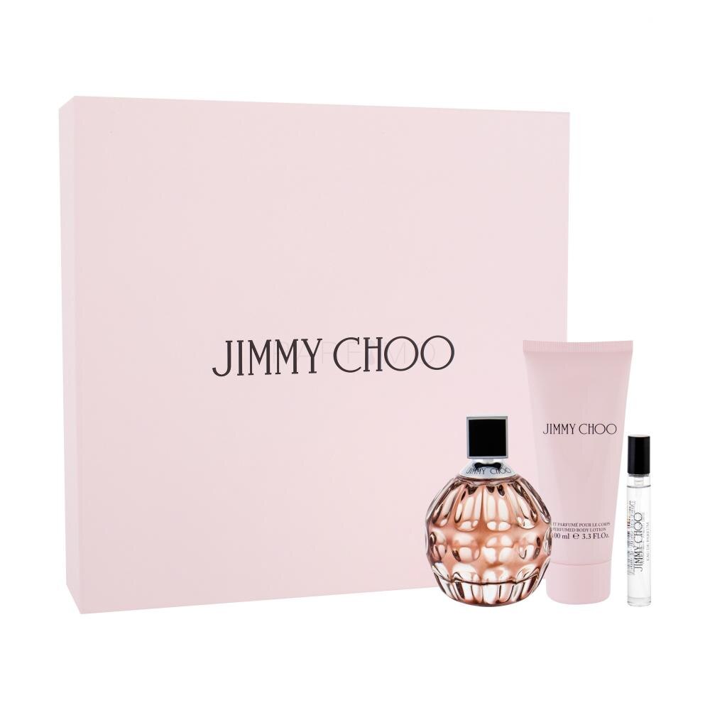 Set Jimmy Choo, Apa de Parfum 100 ml, Lotiune de corp, 100 ml Apa de parfum 7.5 ml