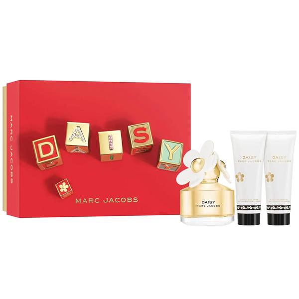 Set Marc Jacobs Daisy 50 ml Eau de Toilette, 75 ml Lotiune de corp, 75 ml Gel de dus