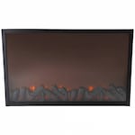 Semineu metalic cu LED 82 cm