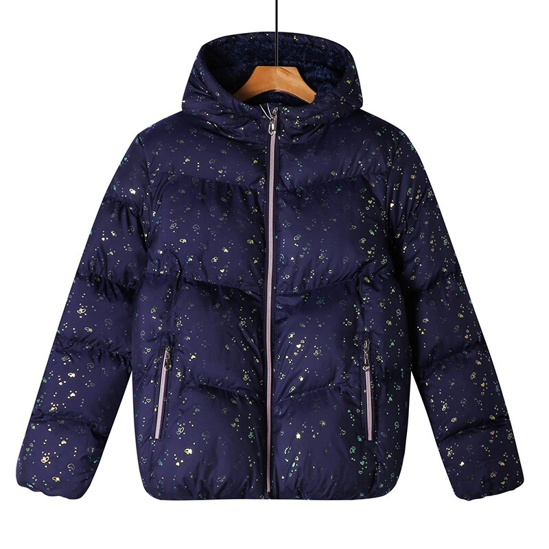 Geaca groasa fete albastra, Albastra Inchis