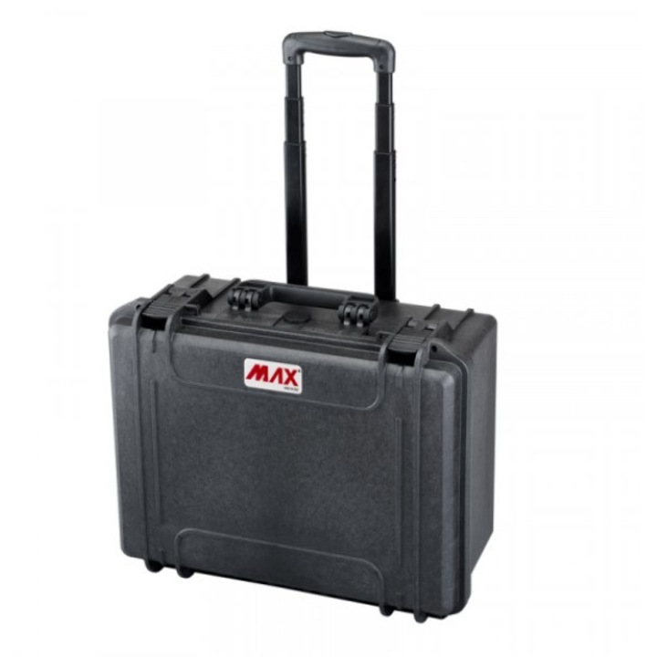 Kemény tok MAX465H220S-TR kerekekkel stúdiófelszerelésekhez