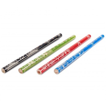 Set 4 fluiere pentru copii , din lemn, decorate cu motive traditionale, 40 cm Set 4 fluiere pentru copii , din lemn, decorate cu motive traditionale, 40 cm