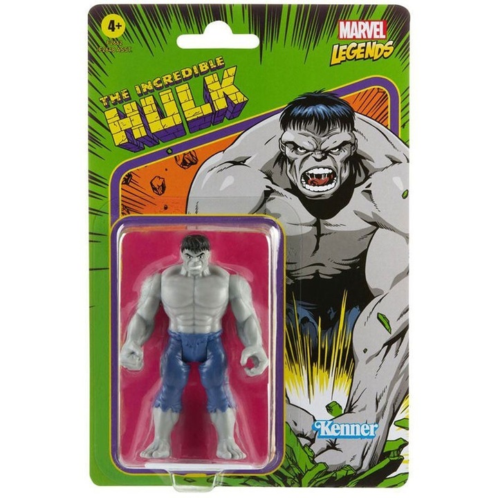 Marvel Legends Hulk többszínű figura 9 cm