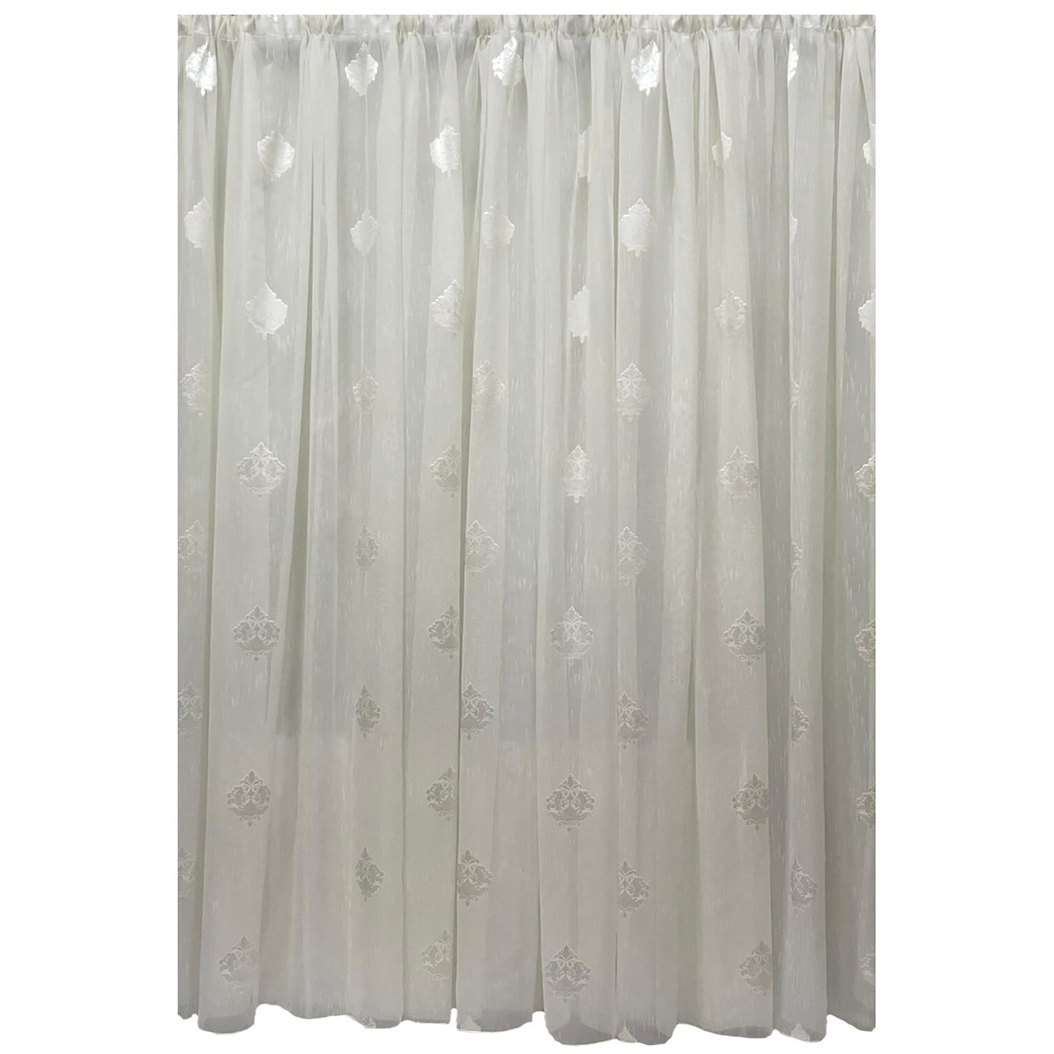 Perdea ivoire brodata ivoire, din colectia 