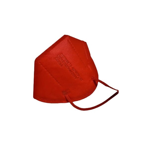 Set 20 buc Masca Protectie 5 Straturi FFP2/KN95, Rosie, TieXiong