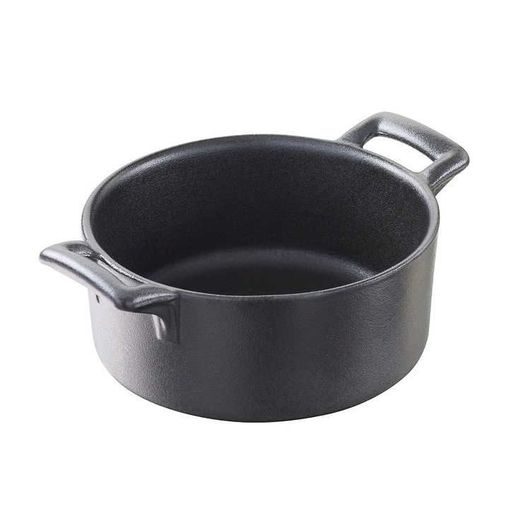 Tepsi, Revol Belle Cuisine Noir, Porcelán, 1L, Fekete