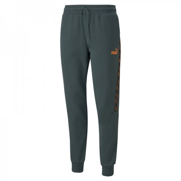 Pantaloni Puma power tape sweat pants fl cl 589397-80, Barbati, XS INTL, Verde