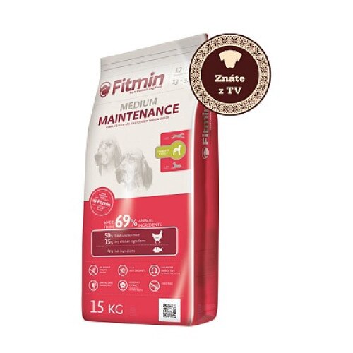 Hrana uscata Medium pentru caini, Fitmin, Pui, 15 kg