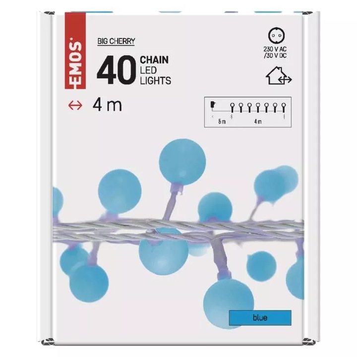 Instalatie de Craciun, Emos, LED, 4 m