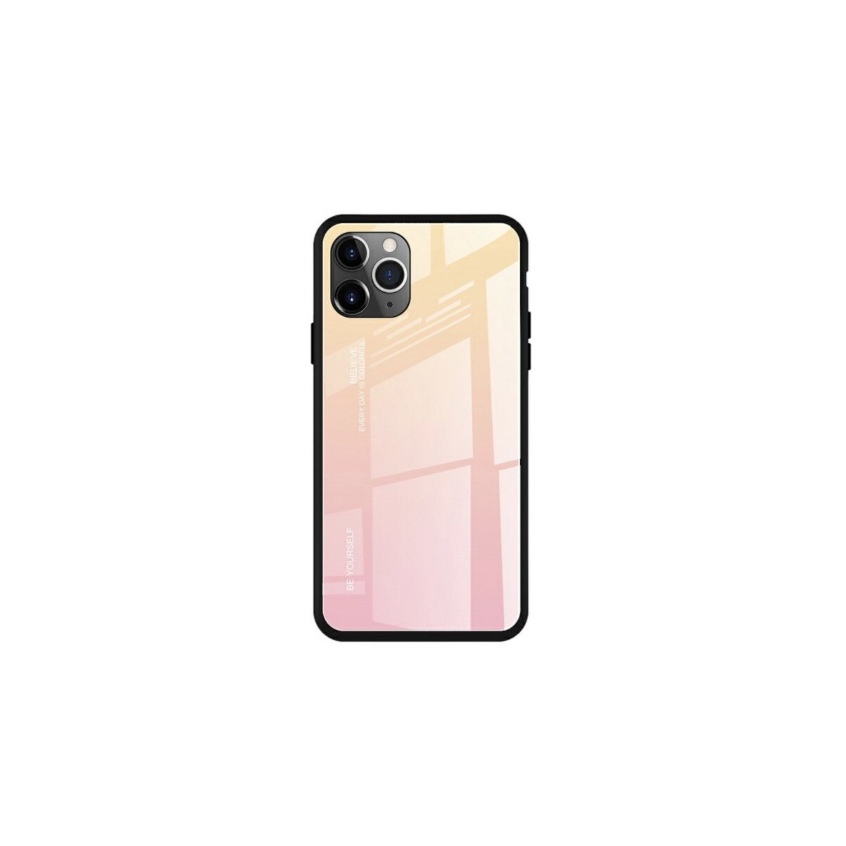 Husa pentru iPhone 11 Pro, bumper, capac de protectie, Gold Rose
