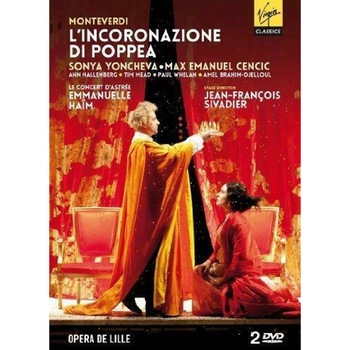 Sonya Yoncheva,Max Emanuel Cencic/Emmanuelle Haim - Monteverdi:L'Incoronazione Di Poppea (2DVD) Sonya Yoncheva,Max Emanuel Cencic/Emmanuelle Haim - Monteverdi:L'Incoronazione Di Poppea (2DVD)