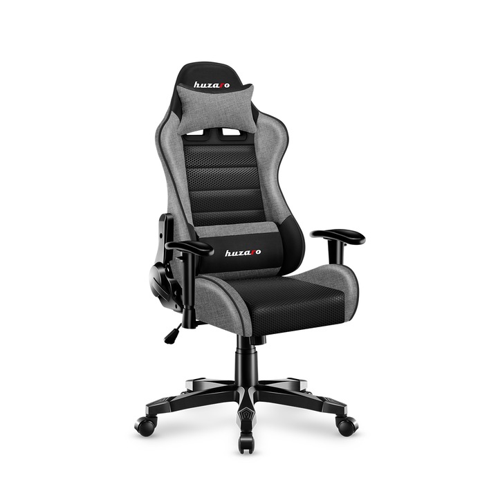 Детски гейминг стол HUZARO, Ranger, 6.0, Сив