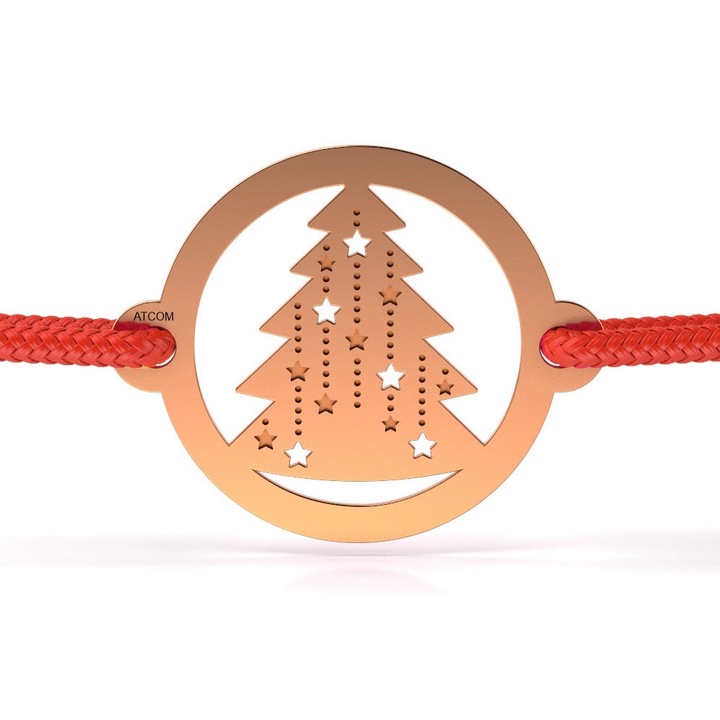 Гривна Bradutul sparkling, Розово злато