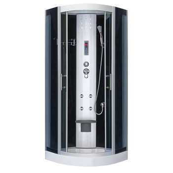 Cabina de dus cu hidromasaj MBO-Leticia, 218x80x80, ventilator, radio, LED Cabina de dus cu hidromasaj MBO-Leticia, 218x80x80, ventilator, radio, LED