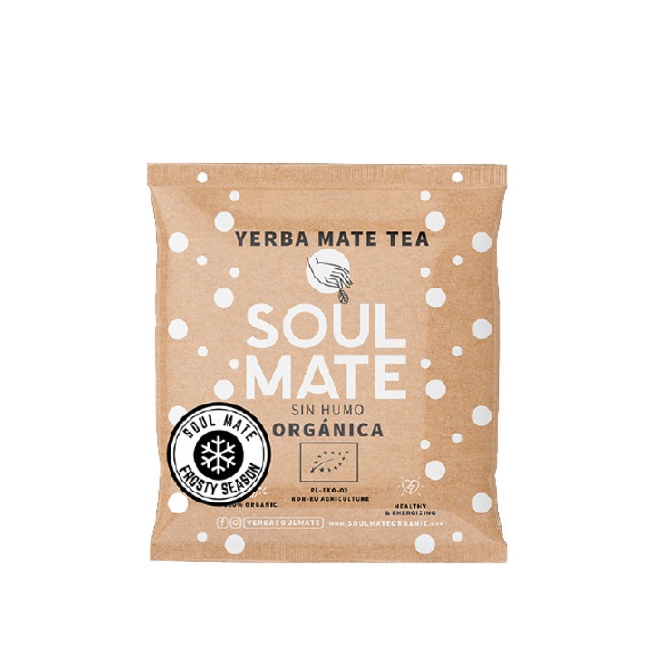 Чай Yerba Mate, Bio, Frosty Season, Soul Mate, Плодов вкус, 50 г