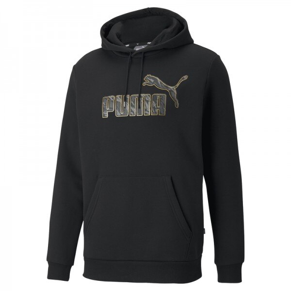 Hanorac Puma graphic hoodie fl 589255-51, Barbati, XS INTL, Negru