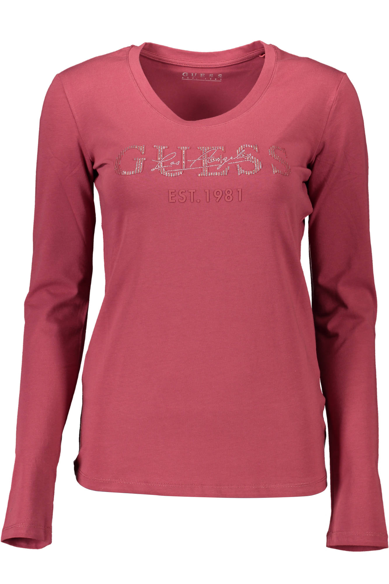 Bluza dama, GUESS JEANS, 9204039, Logo, Rosu, Rosu