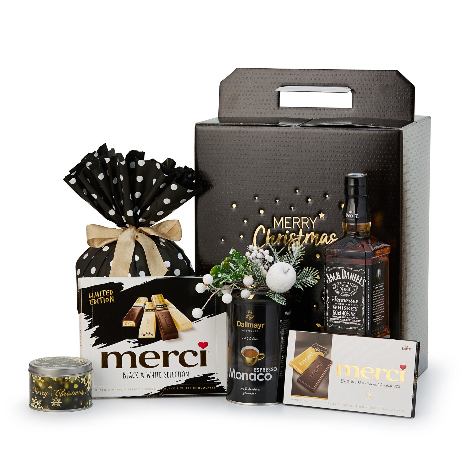 Cutie cadou Cnn 2 whiskey Jack Daniel's Tennesse , 2 kg