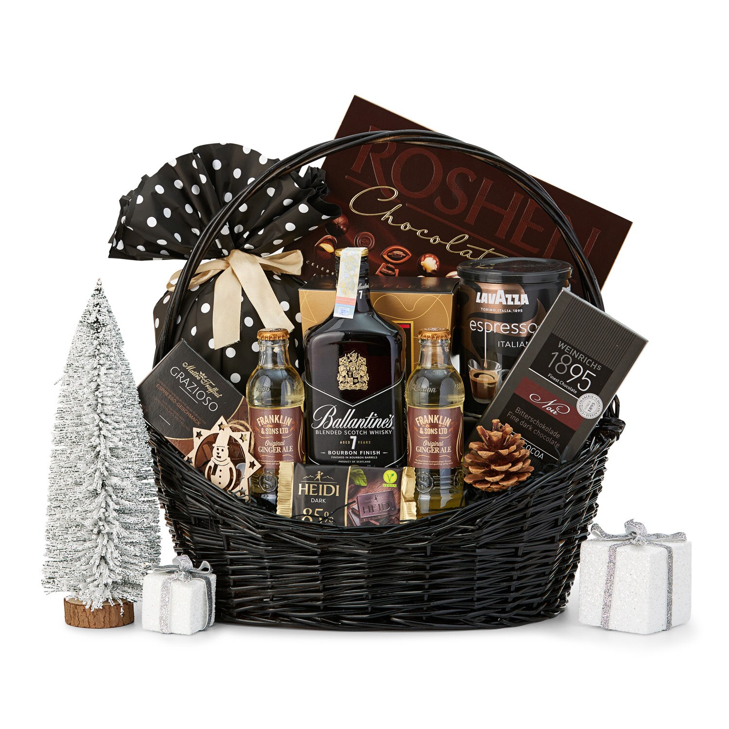 Cos cadou MB 8 whiskey Ballantine's 7 years old, 2kg