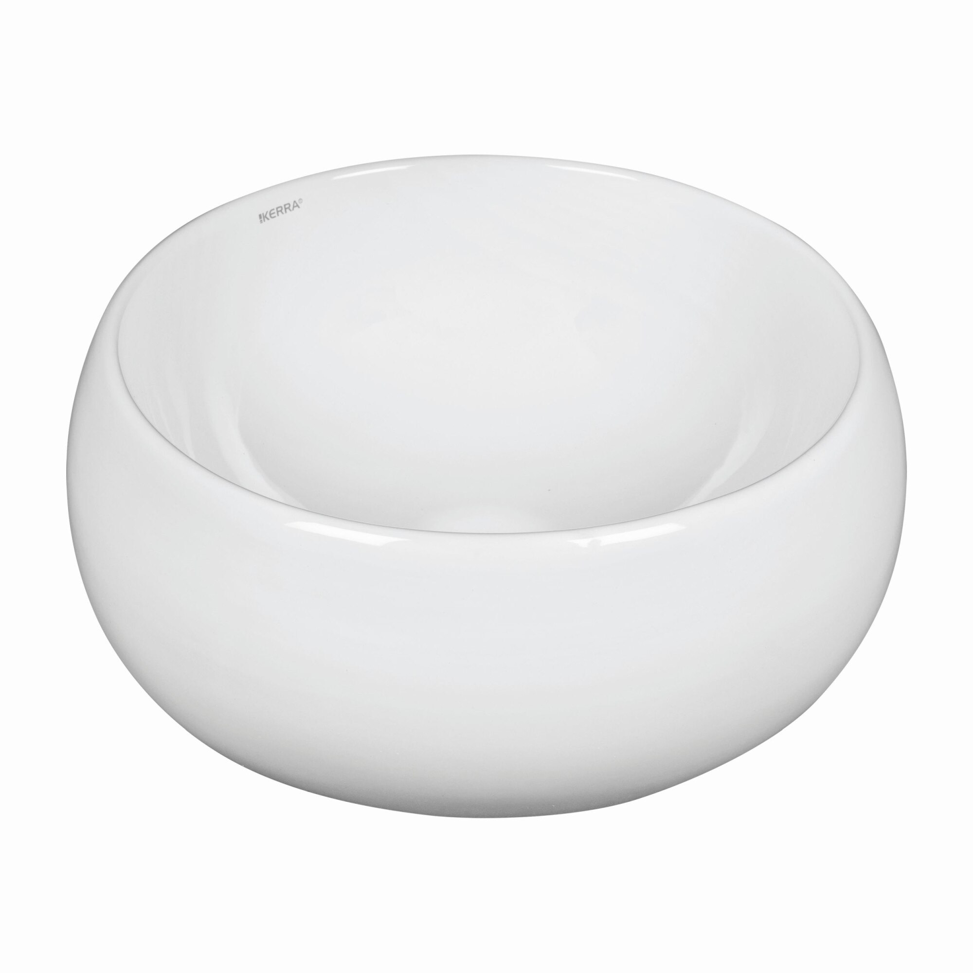Lavoar blat KR-802 White, 40x40cm, ceramica sanitara