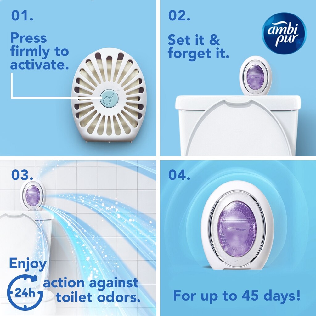 Ambi Pur Bathroom Air Freshner Spring Awakening - Odorizzante da bagno