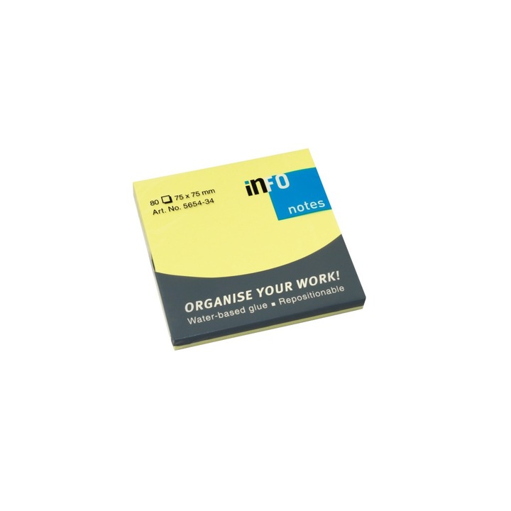 Notes adeziv Briliant, Galben