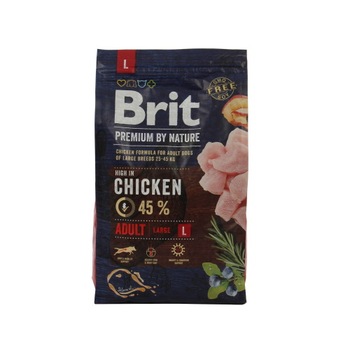 Hrana uscata pentru caini, adult l, carne de pui, 3 kg Hrana uscata pentru caini, adult l, carne de pui, 3 kg