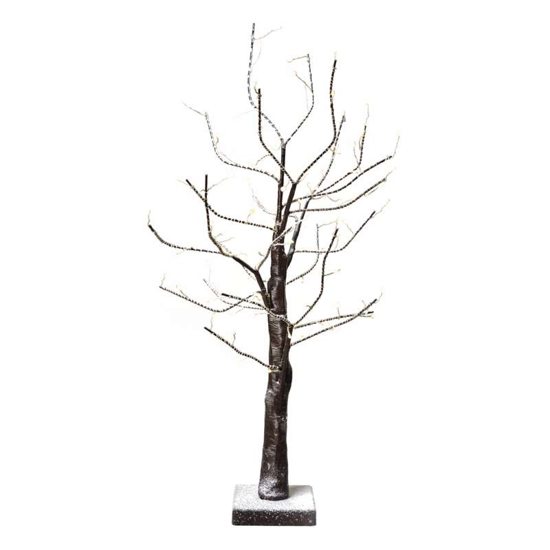 Decoratiune Craciun, Pom luminos, Emos, 60cm, 96 LED 1.2W, Timer, Lumina Calda, IP20