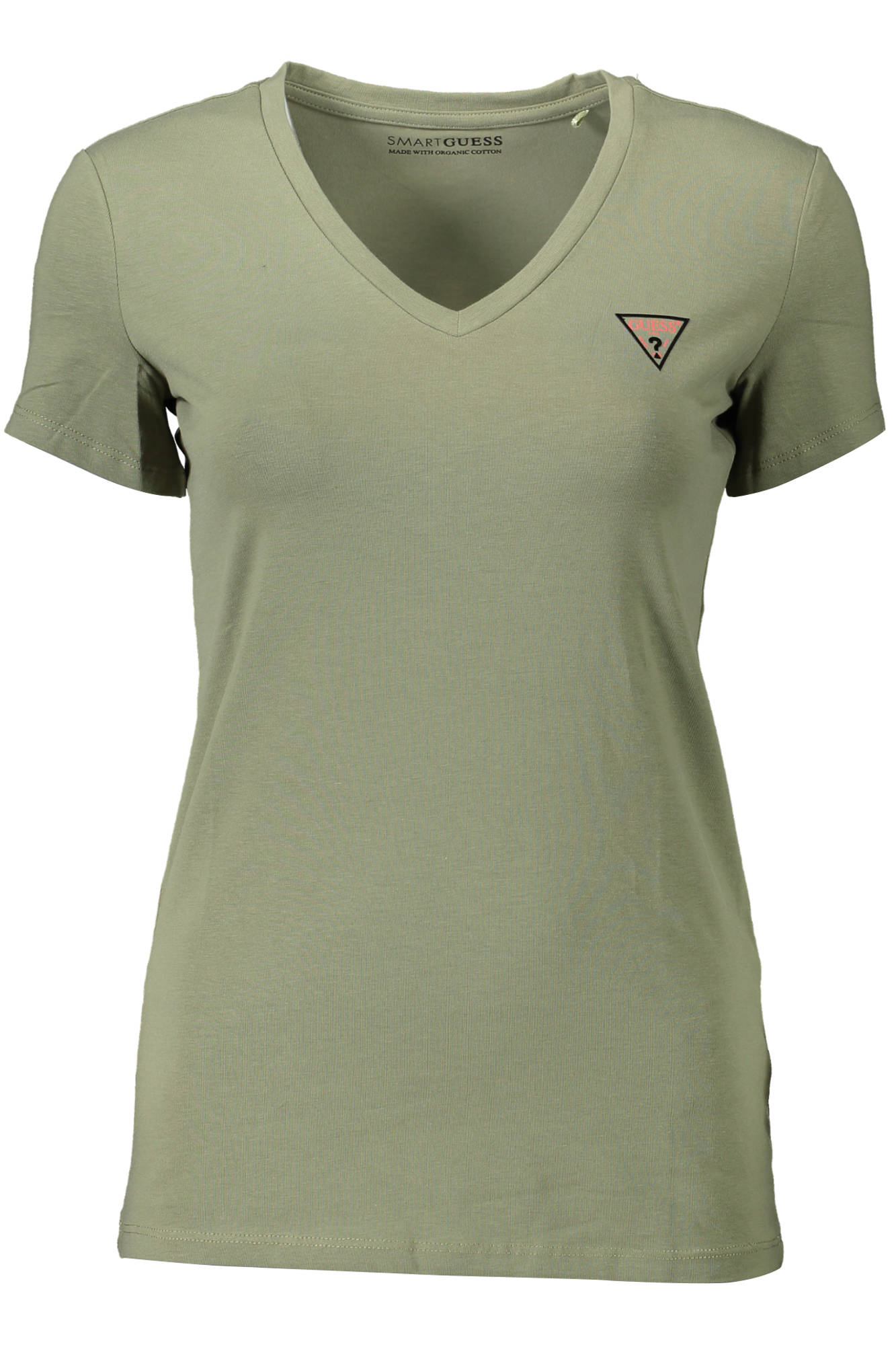 Tricou dama, Guess Jeans, 9205213, Logo, Verde