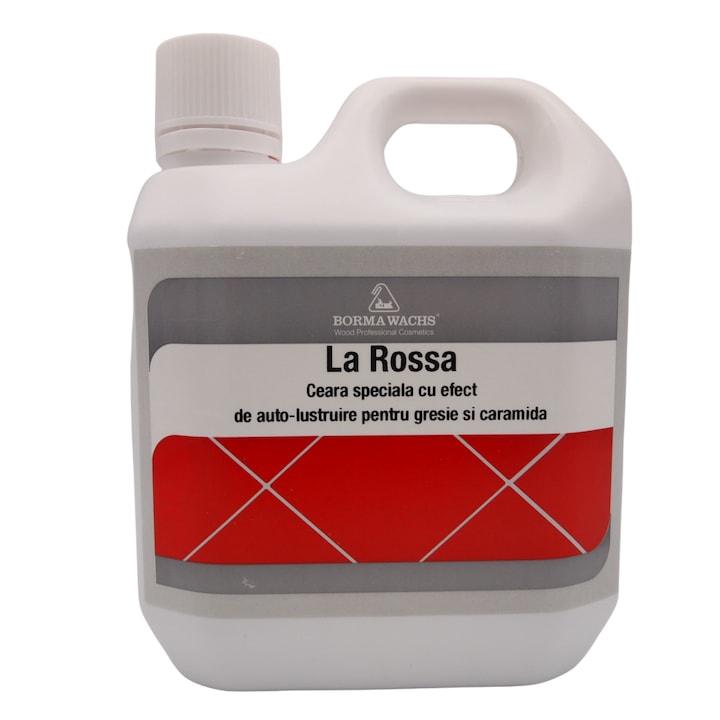 Speciális pigmentált, önfényező hatású viasz csempékhez és téglákhoz, Borma Wachs, La Rossa, 1 l, téglaszínű