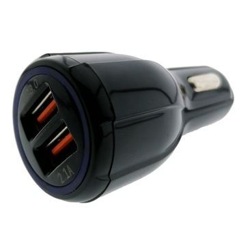 Incarcator auto TP-3273UK, 2 porturi, 5.2A, Negru Incarcator auto TP-3273UK, 2 porturi, 5.2A, Negru
