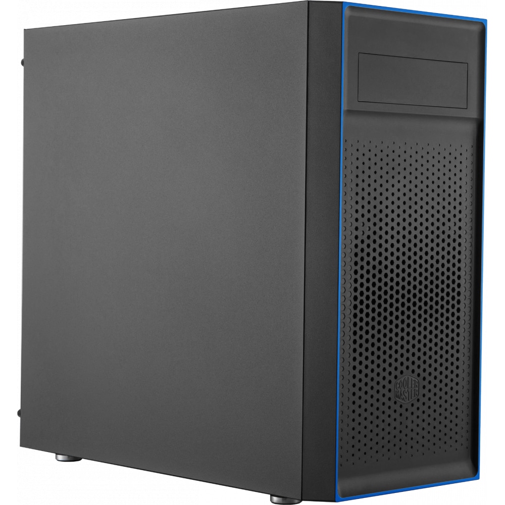 Carcasa Cooler Master MasterBox E501L Mid Tower, Blue Trim