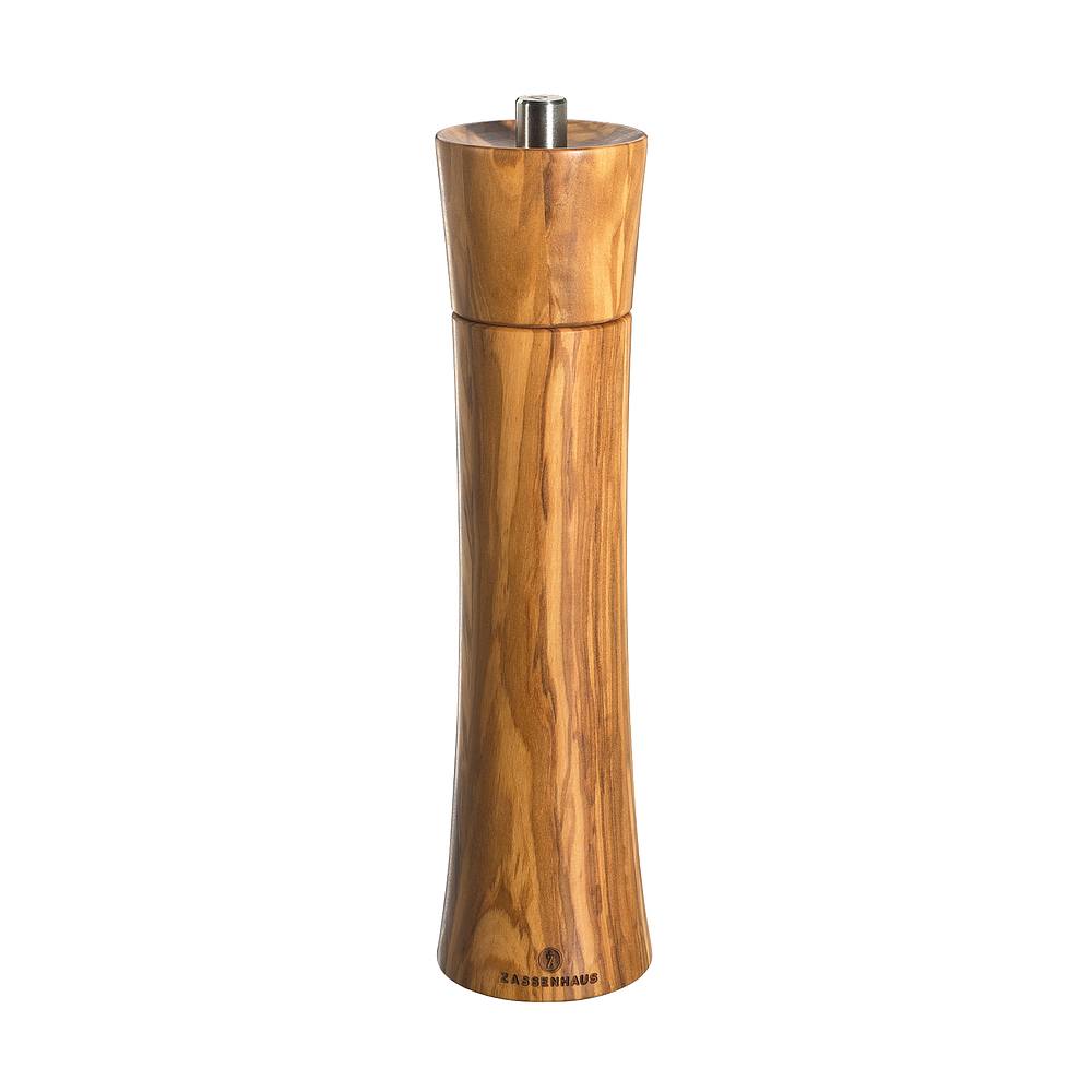Rasnita pentru piper, Frankfurt, Zassenhaus, Manual, Lemn, 24 cm, Maro