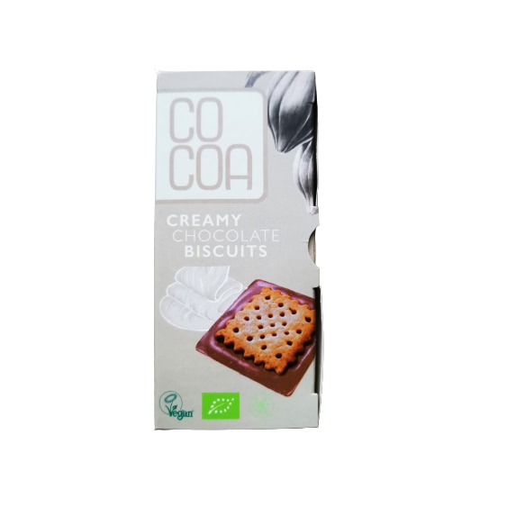 Biscuiti in ciocolata cremoasa eco 95 g Cocoa